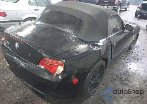 2006 BMW Z4 3.0I z USA, uszkodzony, nr VIN 4USBU33506LW67576